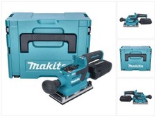 Makita DBO 382 ZJ Akku Schwingschleifer 18 V 93 x 185 mm Brushless + Makpac