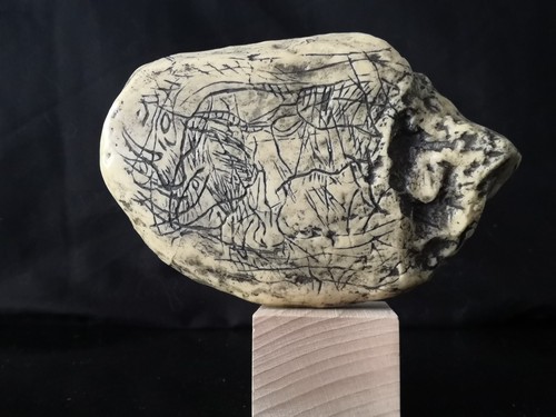 Steinzeitliche gravur aus - gravur,