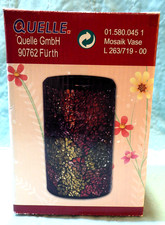 Mosaik vase glas quelle - mosaik,