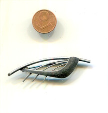 Alte Art Deco  Brosche   835 Silber