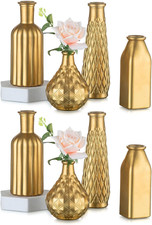 Gold Glasvase tischdeko