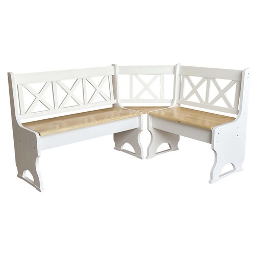 Kiefer eckbank massivholz - eckbank,