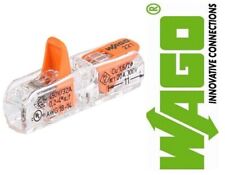 WAGO 221-2411  2-Leiter-Klemme Durchgangsverbinder Klemme mit Hebel Elektro