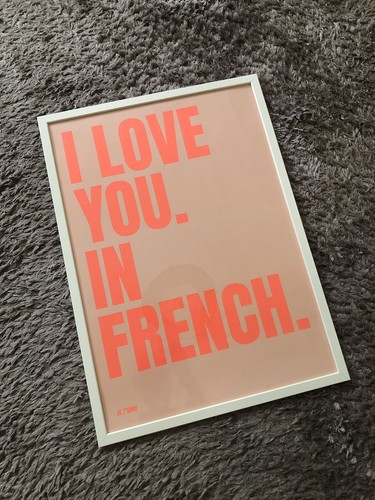 Poster 50x70 love - 50x70, you.