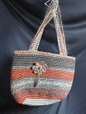 Sisal geflochtene Korbtasche