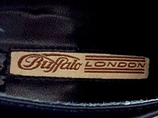 Buffalo Absatzschuhe Stiefeletten Pumps Damen Leder schwarz  38