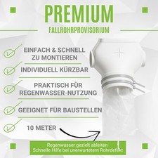 10 Meter Fallrohrprovisorium