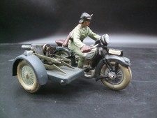 Lineol Motorrad mit Beiwagen