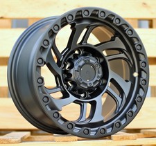 4X 15" OFF ROAD Felgen 6X139,7 6 Speichen 8J ET0 4x4 für 4Runner Hilux Land C...