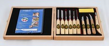 Kirschen Kerbschnitzbeitel-Satz 3442HK Stechbeitel Schnitzmesser 11-tlg Set DVD