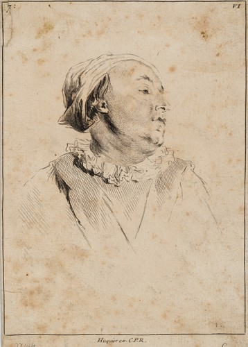 Huquier nach watteau - (*1695),