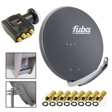 Fuba 85x85cm Alu Anthrazit