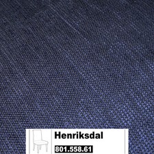 IKEA Henriksdal Bezug für einen Stuhl in Sanne blau 801.558.61