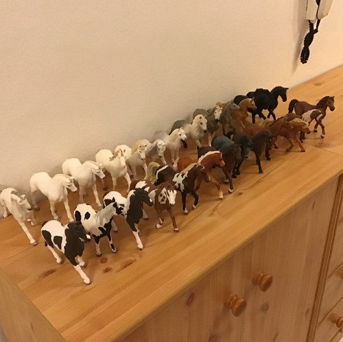 Schleich pferde zubehör - +,