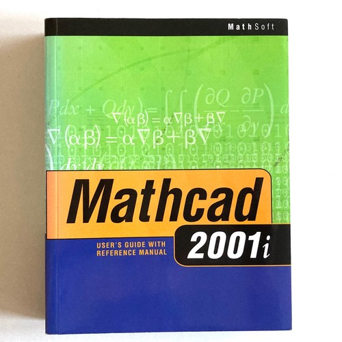 Mathcad 2001i user - ’s, guide