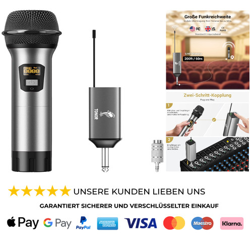 Wireless mikrofon set - wireless,