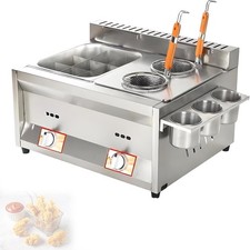 Doppeltank LPG Gas Friteuse