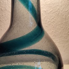 Seltene Glas Vase pulegoso a
