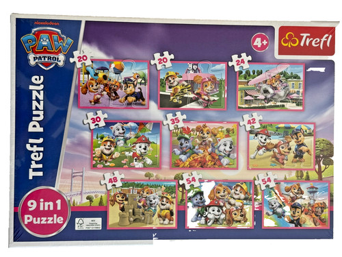 Trefl paw patrol - puzzle, 9