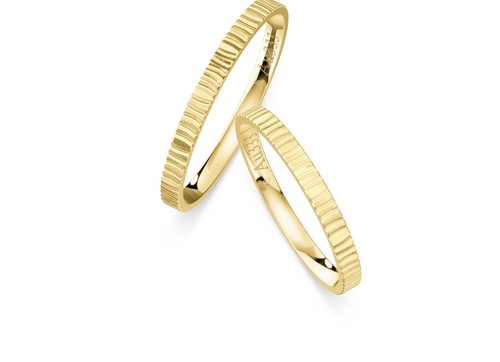 2x333 gold trauringe eheringe - trauringe,