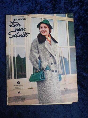 Modezeitschrift 1955 schwabe - modezeitschrift, 1955:
