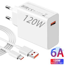 120W Schnell Ladegerät Netzteil USB-C Power Adapter für Xiaomi Huawei Handy