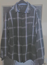 Kariertes Hemd schwarz/grau - Gr. XL - Identic - neu