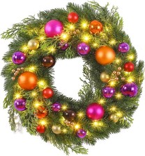 Led weihnachtskranz 40cm - led,