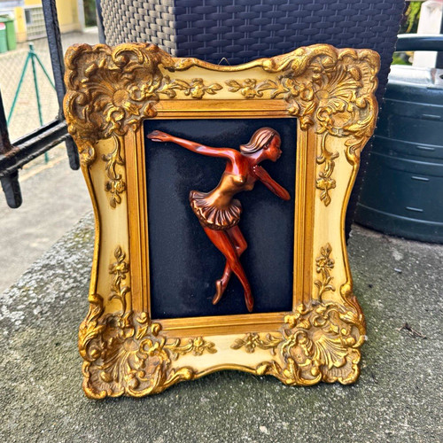 Vintage wandrelief - 3d,