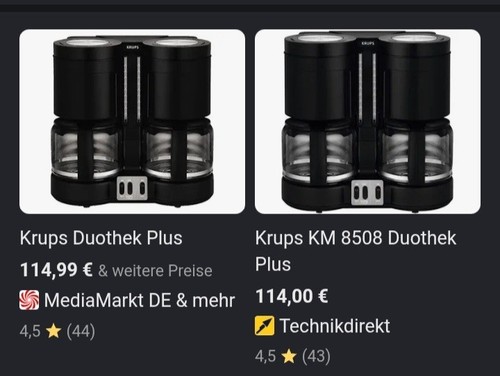 Krups duothek plus - krups,