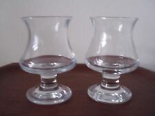 Holmegaard  2 x Cognac-Glas  Skibsglas HG Monogramm, 10,5 cm hoch VINTAGE danish