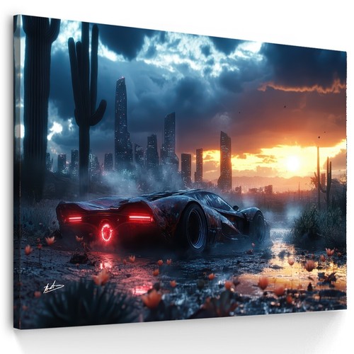 Leinwand bild rostiger - rostiger, auto