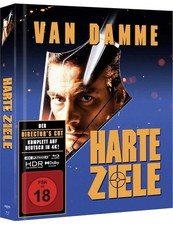 HARTE ZIELE MEDIABOOK VAN DAMME 3 DISC LIMTED EDITION 4K + BLU RAY NEU & OVP
