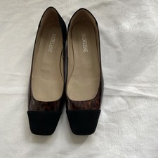 ballerina damen von Madeleine aus Veloursleder/Lackleder, NEU, Gr. 41, schwarz/b