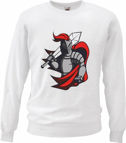 Sweatshirt ritterrüstung - sweatshirt,