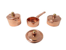 Puppenhaus Kupfer & Gold