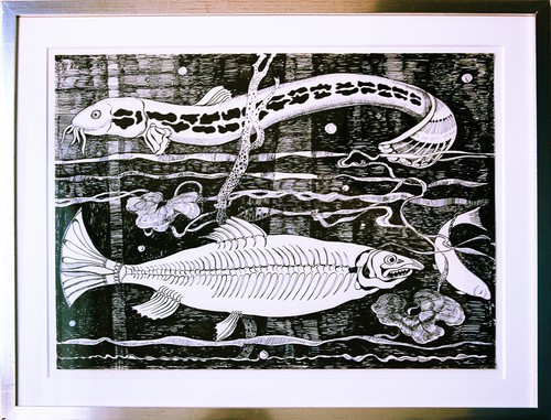 Fische tusche cm - 41,