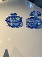 Antik Glas Art Deco für Frisierkommode