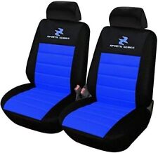 Sitzbezug Auto 2er-set universal Größe, Komplettset, Blau, AS7256-2