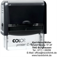 Stempel Selbstfärber