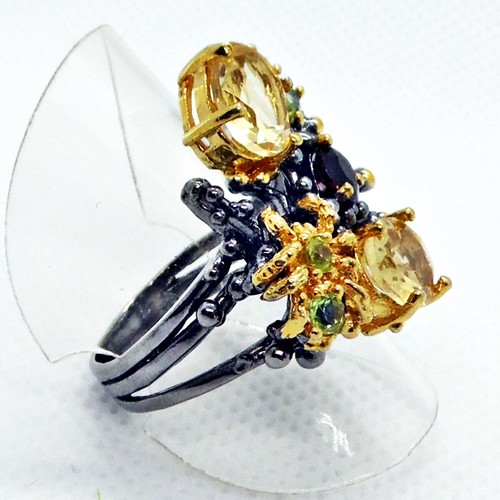 Citrin chromdiopsid peridot - chromdiopsid,