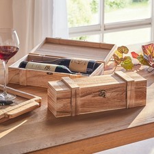 Holztruhe "Rustikal", für 1