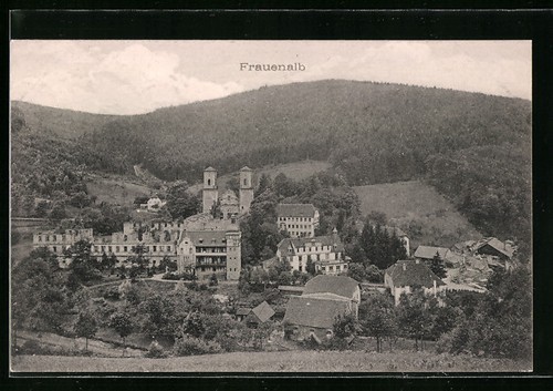 Frauenalb gesamtansicht mit - frauenalb,,
