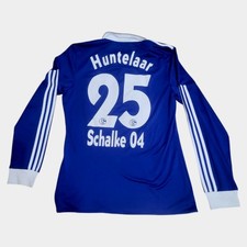 FC Schalke 04 Huntelaar #25 Heim Fußball Trikot 2010 - 2012 Adidas Erwachsene M