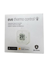 Eve Thermo Control - smartes Thermo-/Hygrometer Apple HomeKit Thread (Matter)