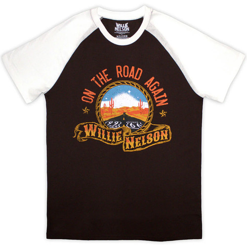 Willie nelson raglan shirt - willie,
