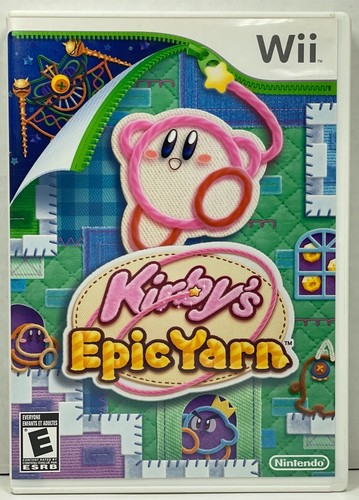 Kirby epic yarn nintendo wii - kirby's,
