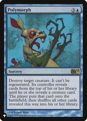 Magic mtg polymorph - magic/mtg, znl-67