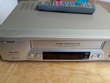 sharp vhs videorecorder vc-m31 mit fernbedienung