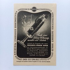 1951 Progress Staubsauger